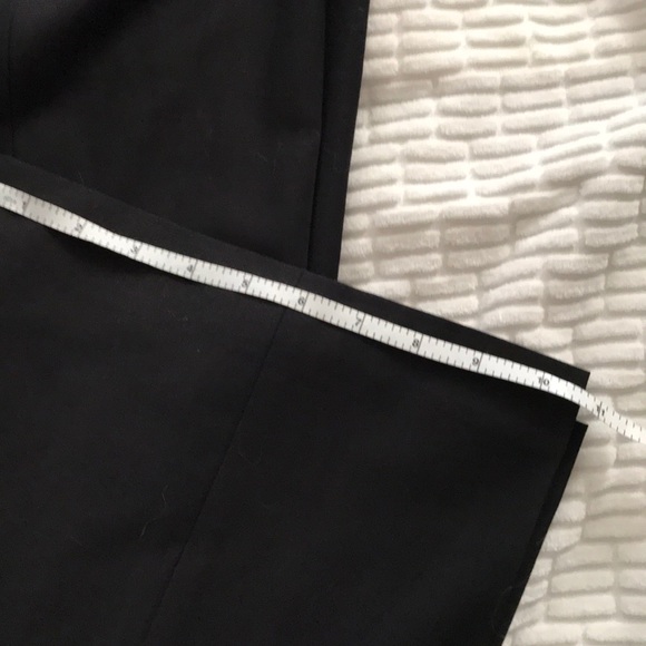 Ann Taylor Black Slacks 12P - 29” inseam - Picture 3 of 4